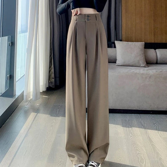 Korean Style High Waist Trousers