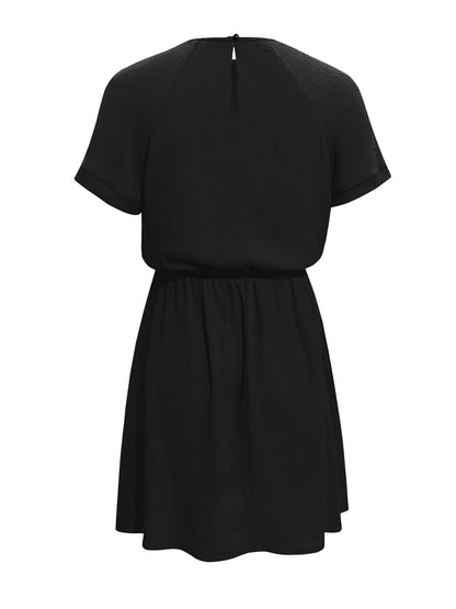 Round Neck Short Sleeve Dress